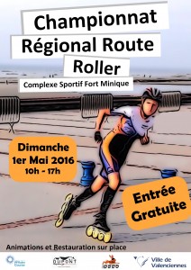 Affiche Championnat Regional Route Valenciennes